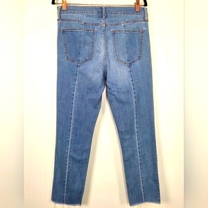 OLD NAVY The Power Jean A.K.A. The Perfect Straight Raw-Edge Ankle Girls Size 12